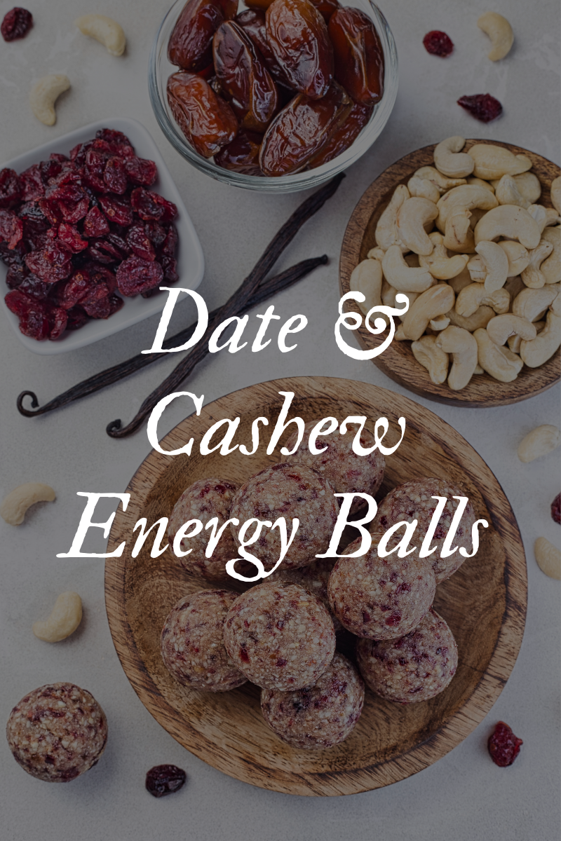 Date & Cashew Energy Balls