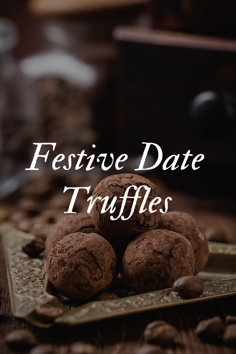 Festive Date Truffles