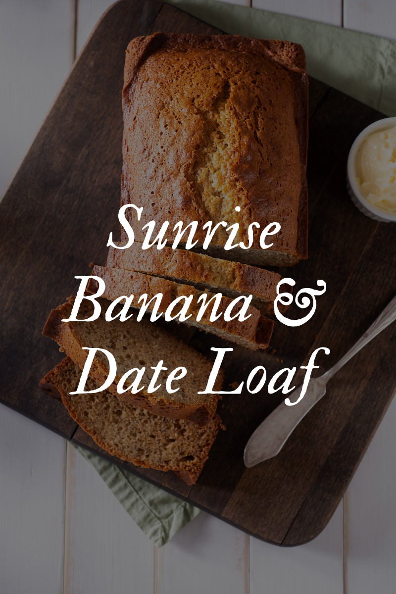 Sunrise Banana & Date Loaf