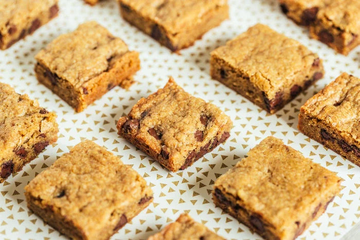 Brown butter cookies baked with date sugar
