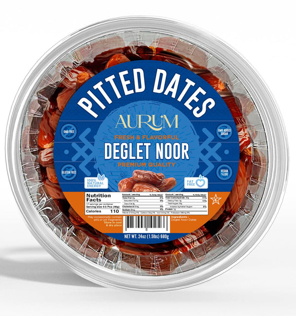 Pitted Dates — Tunisian Deglet Noor